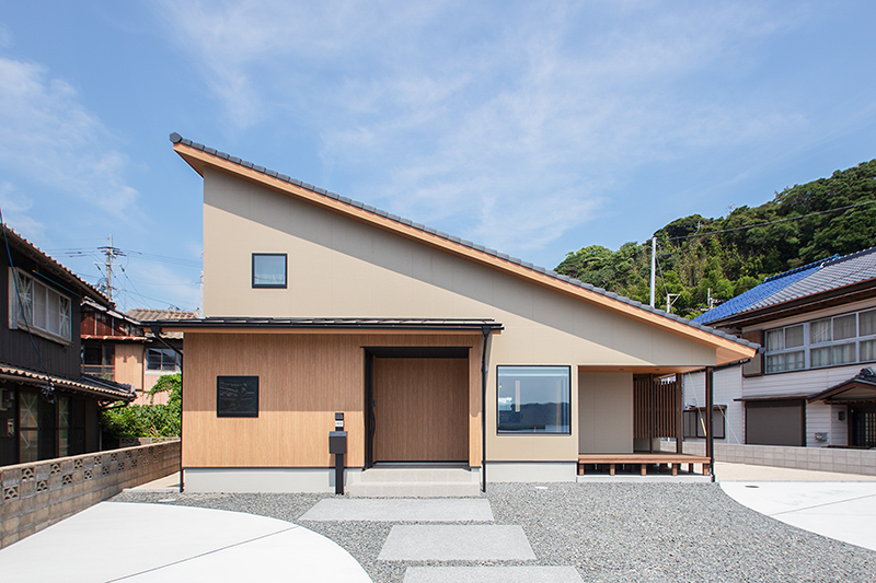 唐津市 注文住宅の建築事例:海風が心地よい暮らし