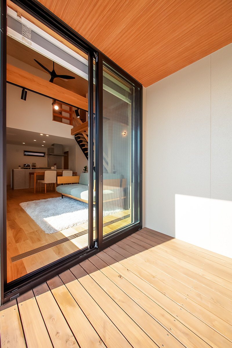 唐津市 注文住宅の建築事例:海風が心地よい暮らし