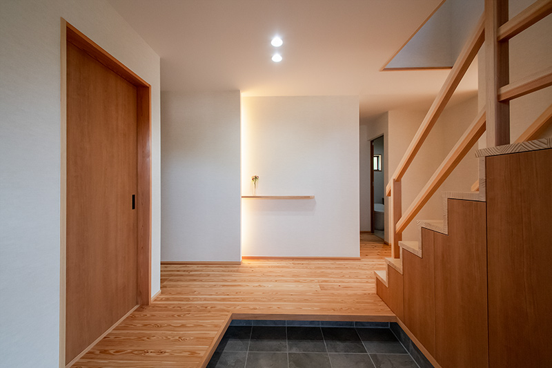 唐津市 注文住宅の建築事例:日差しが心地よい、和モダンの住まい