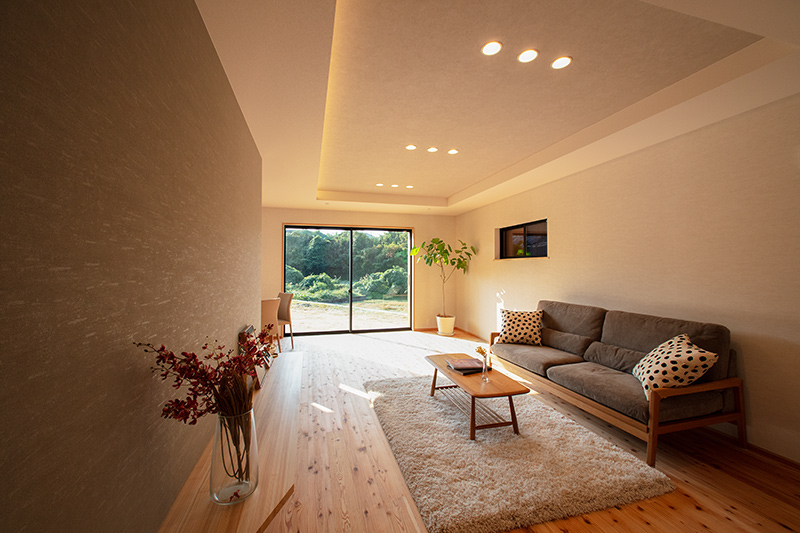 唐津市 注文住宅の建築事例:日差しが心地よい、和モダンの住まい